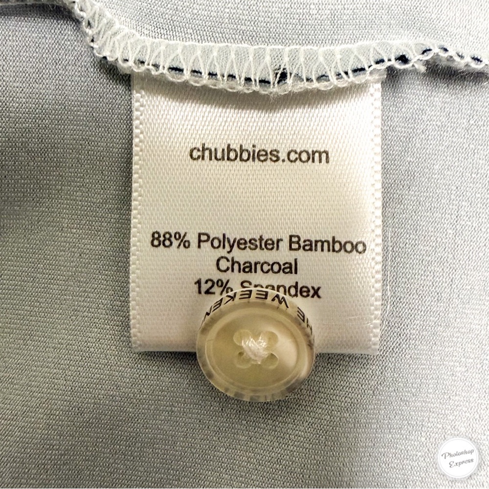 Chubbies Black White Pink Blue The Tennis Champ Performance Short Sleeve Polo XL - Picture 8 of 10